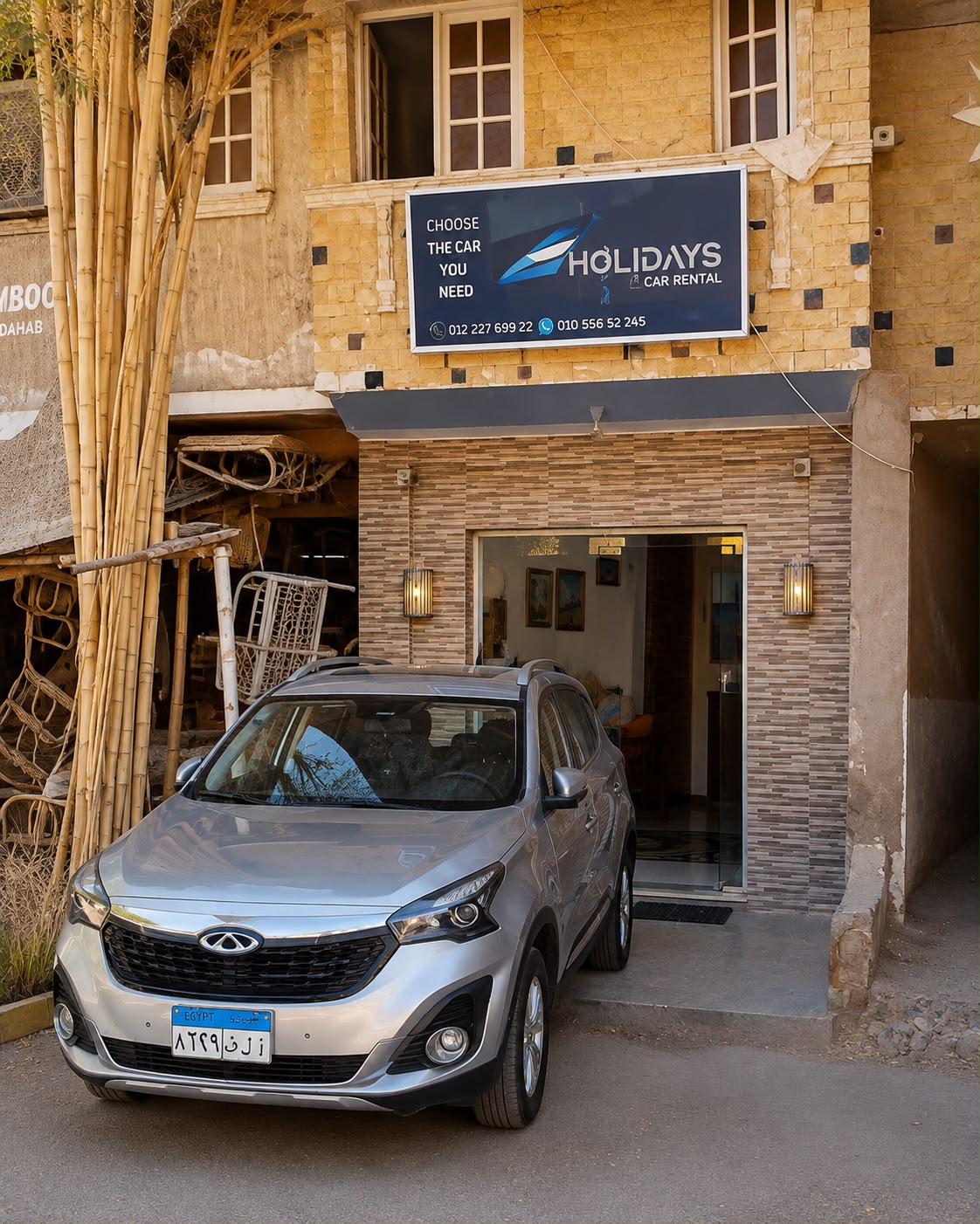 Holidays Car Rental office in Dahab